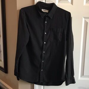 Buck Mason, Pacific Twill Flannel One Pocket Shirt